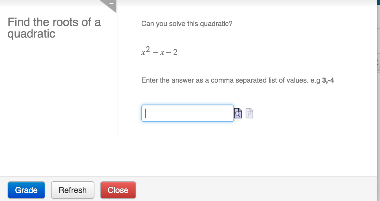 Maple T.A. Question