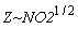 `~`[Z]*NO2^(1/2)