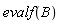 evalf(B)