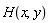 H(x, y)