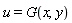 u = G(x, y)