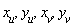 x[u], y[u], x[v], y[v]