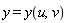 y = y(u, v)