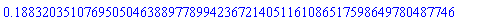 .188320351076950504638897789942367214051161086517598649780487746