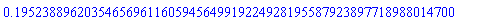.195238896203546569611605945649919224928195587923897718988014700
