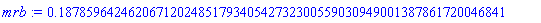 .1878596424620671202485179340542732300559030949001387861720046841