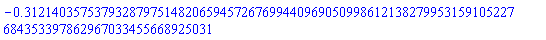-.3121403575379328797514820659457267699440969050998612138279953159105227684353397862967033455668925031