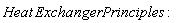 Heat*Exchanger*Principles