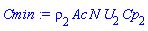 rho[2]*Ac*N*U[2]*Cp[2]