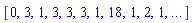 [0, 3, 1, 3, 3, 3, 1, 18, 1, 2, 1, `...`]