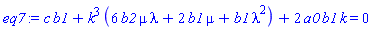 c*b1+k^3*(6*b2*mu*lambda+2*b1*mu+b1*lambda^2)+2*a0*b1*k = 0