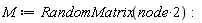 M := RandomMatrix(2*node)