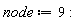 node := 9