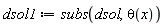 dsol1 := subs(dsol, theta(x))