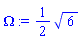 (1/2)*6^(1/2)