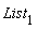 List[1]