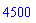 4500