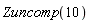 Zuncomp(10)