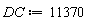 DC := 11370