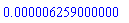 0.6259000000e-5
