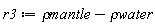 r3 := `&rho;mantle`-`&rho;water`
