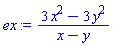 (3*x^2-3*y^2)/(x-y)