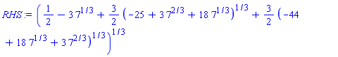 (1/2-3*7^(1/3)+(3/2)*(-25+3*7^(2/3)+18*7^(1/3))^(1/3)+(3/2)*(-44+18*7^(1/3)+3*7^(2/3))^(1/3))^(1/3)