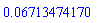 0.6713474170e-1