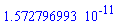 0.1572796993e-10