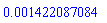 0.1422087084e-2