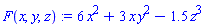 6*x^2+3*x*y^2-1.5*z^3
