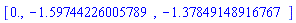 [0., -1.59744226005789, -1.37849148916767]