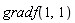 gradf(1, 1)