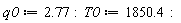 q0 := 2.77: