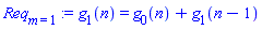 g[1](n) = g[0](n)+g[1](n-1)
