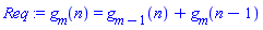 g[m](n) = g[m-1](n)+g[m](n-1)
