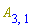 A[3, 1]