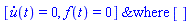 `casesplit/ans`([diff(u(t), t) = 0, f(t) = 0], [])