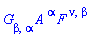 G[beta, alpha]*A[`~alpha`]*F[`~nu`, `~beta`]