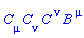 C[mu]*C[nu]*C[`~nu`]*B[`~mu`]