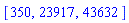 [350, 23917, 43632]