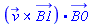 Physics:-Vectors:-`.`(Physics:-Vectors:-`&x`(v_, B1_), B0_)