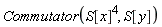 Commutator(S[x]^4, S[y])