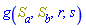 g(S[a], S[b], r, s)