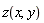 z(x, y)