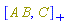 Physics:-AntiCommutator(Physics:-`*`(A, B), C)