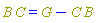 Physics:-`*`(B, C) = G-Physics:-`*`(C, B)