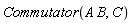 Commutator(A*B, C)