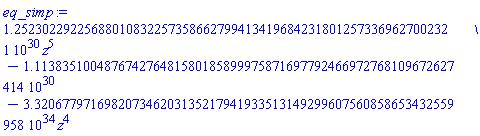 1252302292256880108322573586627.994134196842318012573369627002321*z^5-1113835100487674276481580185899.975871697792466972768109672627414-33206779716982073462031352179419335.13149299607560858653432559958*z^4
