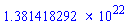0.1381418292e23